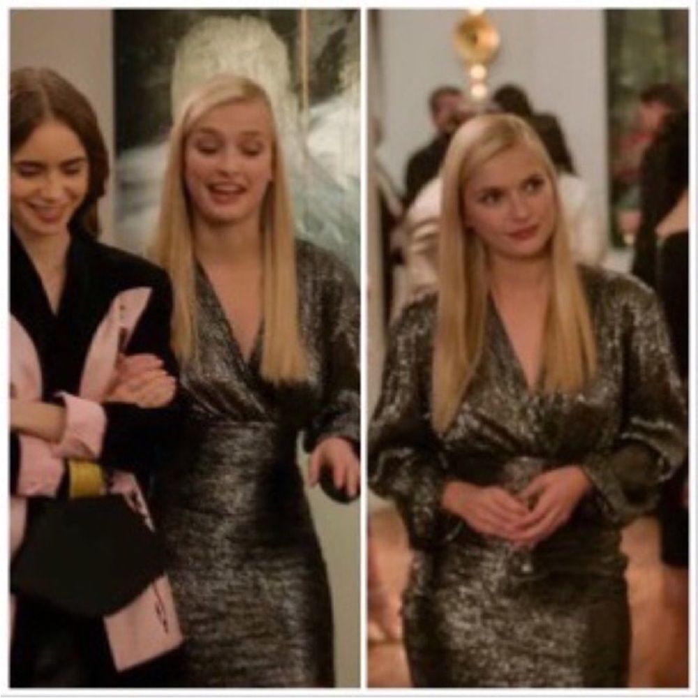 ASO CAMILLE “EMILY in Paris” Maje dress